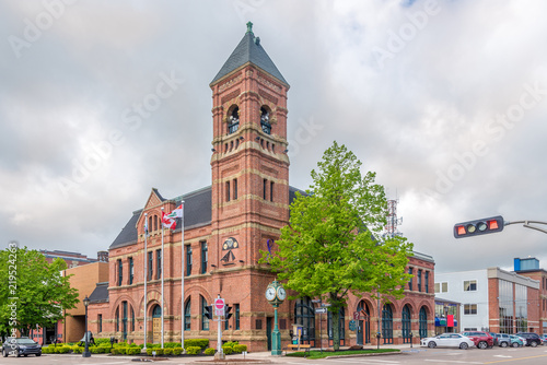 Fotografie, Obraz View at the City hall of Charlottetown in Canada