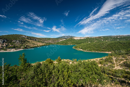 Sainte Croix lake, France photo