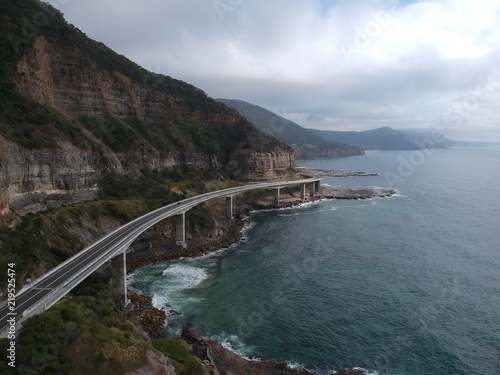 Cliff View bridge in New South Wales