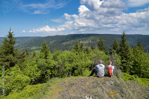 Wandern am Ruppberg / Thüringer Wald photo