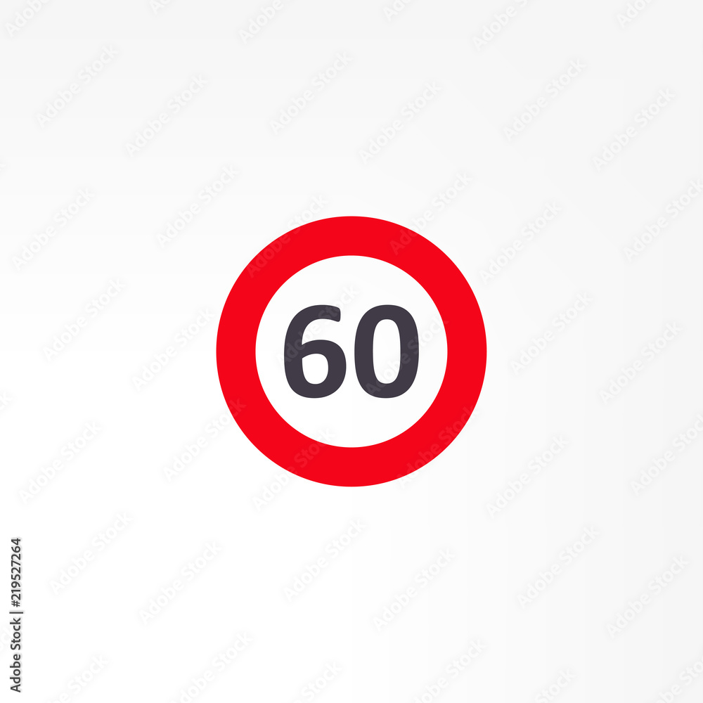 Vector prohibiting road signs on white background isolated Vector prohibiting road signs on white background isolated