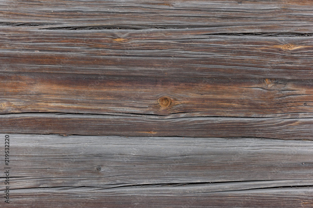 Fototapeta premium wall of an old wooden house