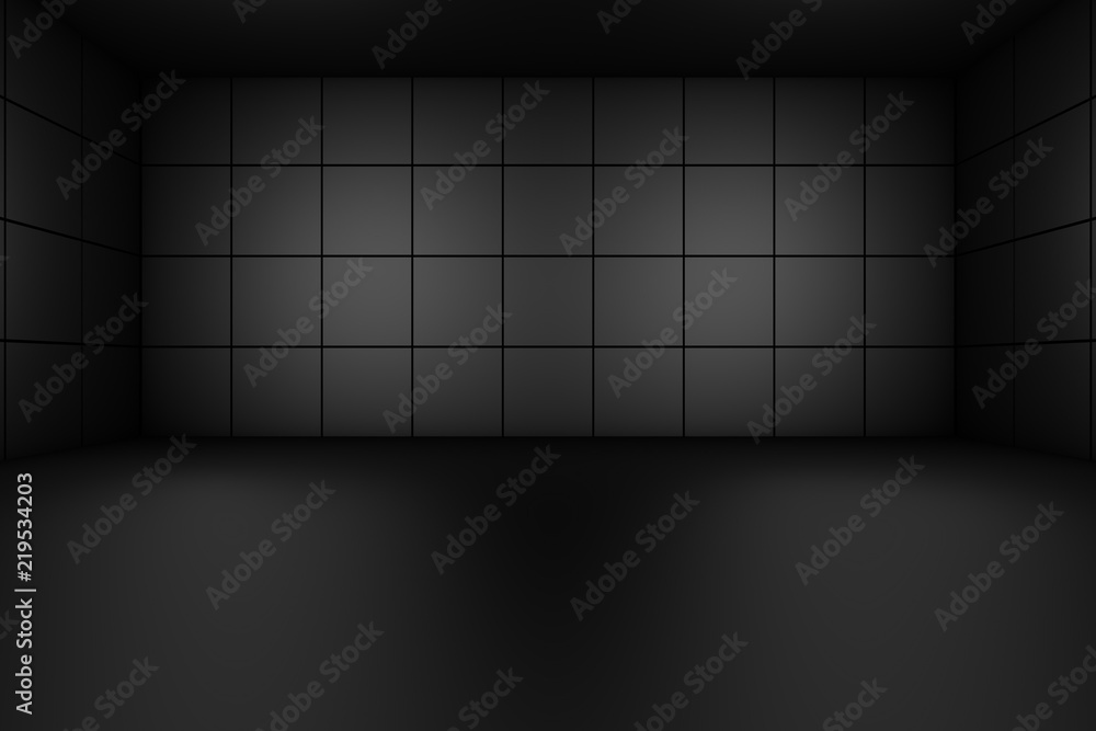 Blank Dark interior room background Blank Dark interior room background
