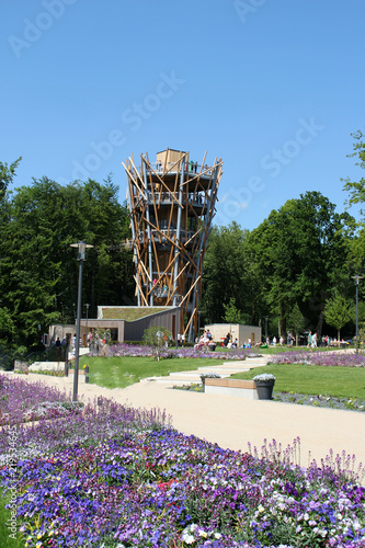 Der Turm eines Baumwipfelpfades
