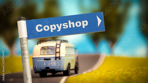 Schild 366 - Copyshop