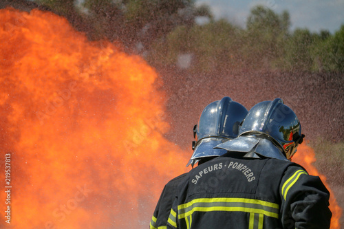 Pompier Français / French Firefighter photo