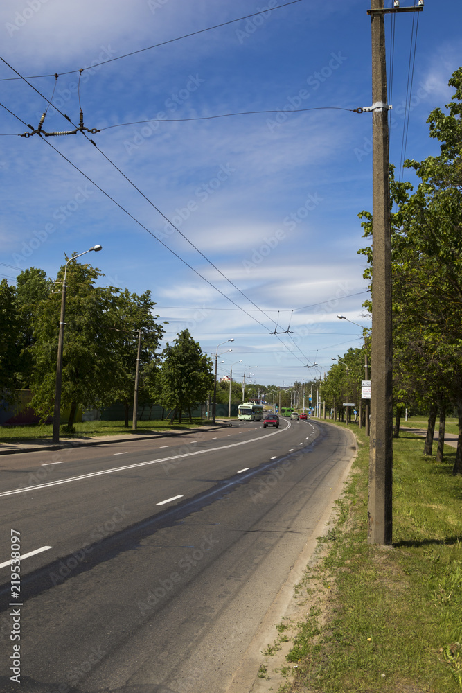 Semashko Street in Minsk