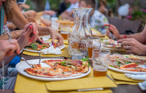 Feast - pizza and beer