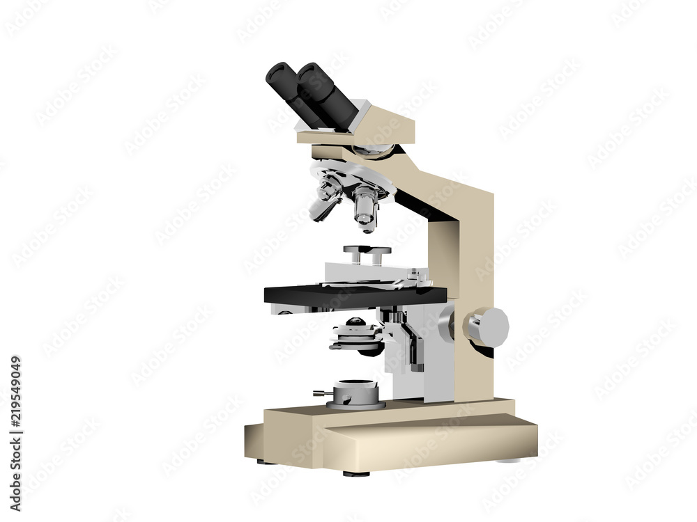 Mikroskop mit Objektiven