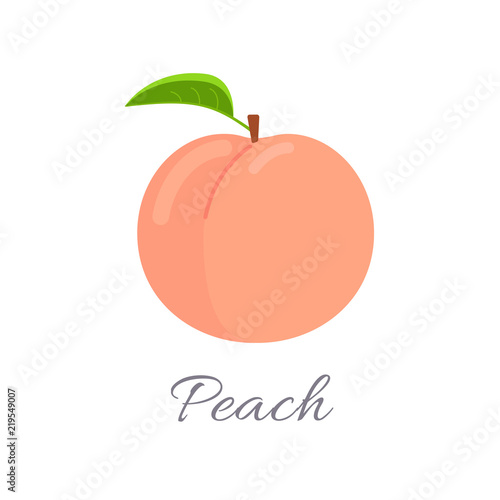 Peach icon with title