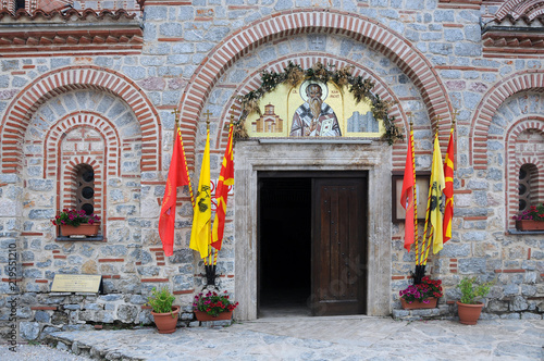 Entrance to Church of Saints Clement and Panteleimon