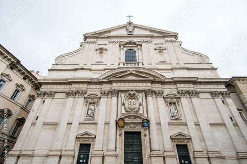 The Church of the Gesu in Rome is the main church of the Society of Jesus or Jesuits © Marko Rupena