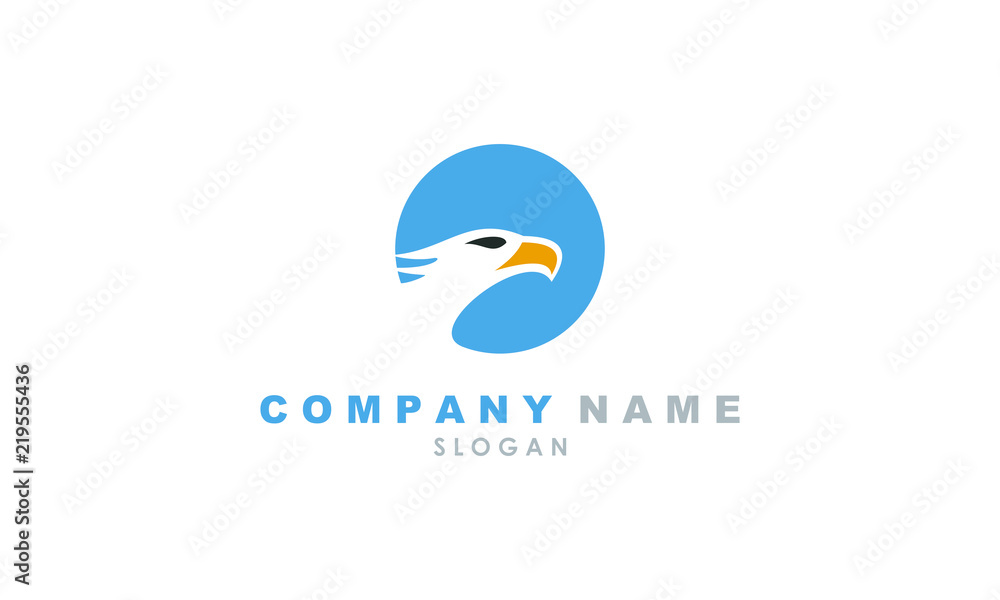Obraz premium eagle agent travel