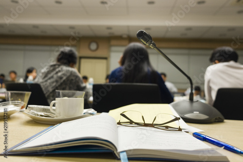 microphone in meeting room