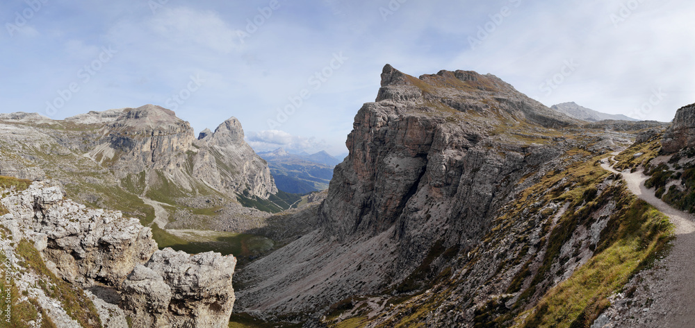 Dolomites mountains landscape