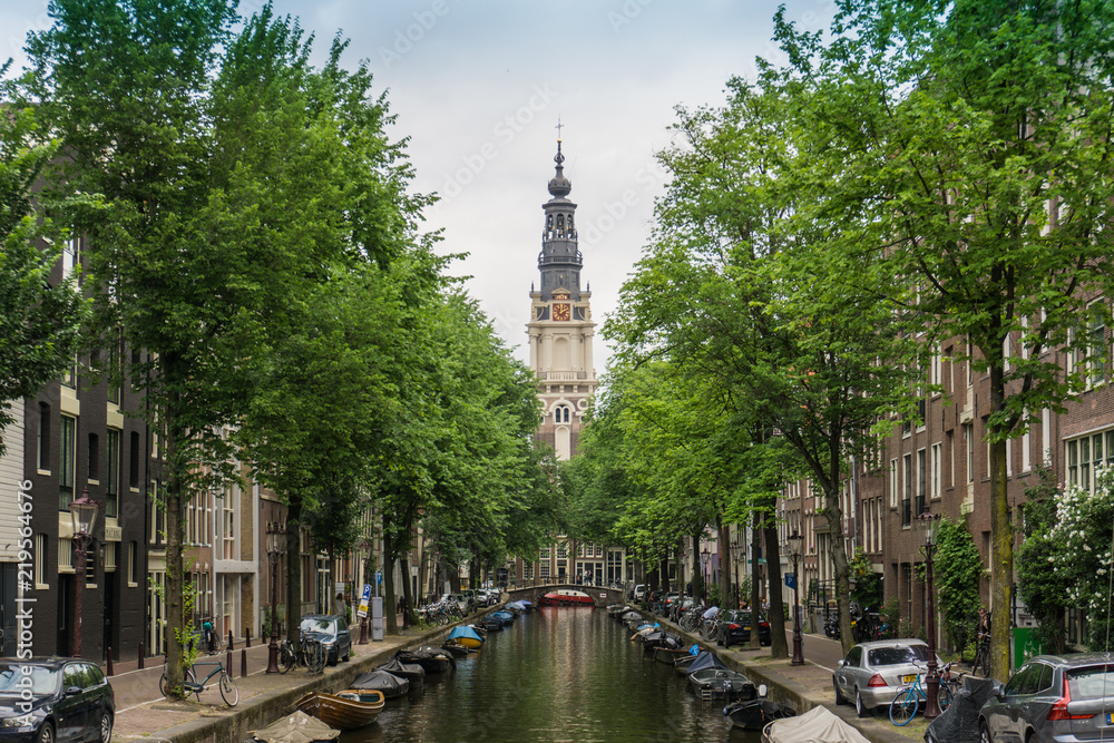 Amsterdam canal view