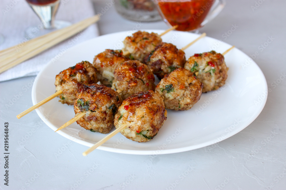 Meatballs with meat Meatballs with meat