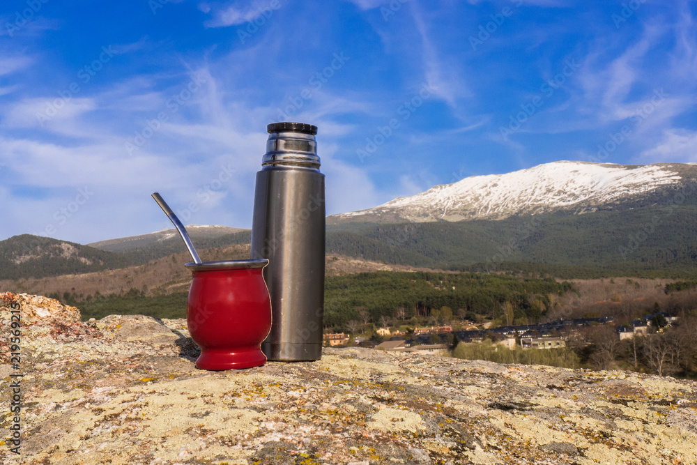Mate time in the countryside in Argentina. Mate time in the countryside in Argentina.
