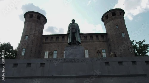 Emanuele Filiberto Duca D'Aosta and the Castello Casaforte of the Acaja in 4k