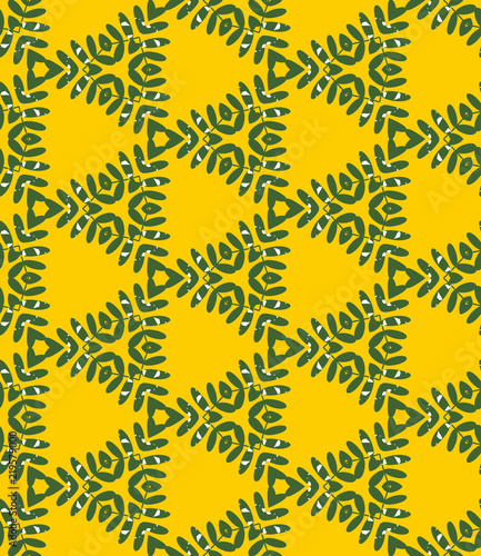 Seamless pattern with flora...