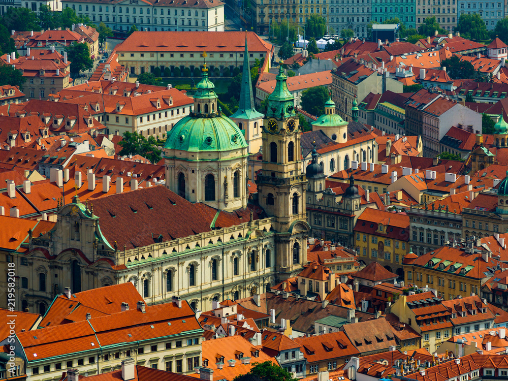 Roofs in Prague