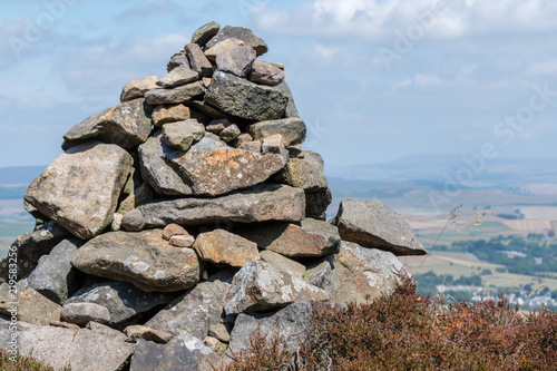 Rock stack (Cairn) Ilkley Moor © Ian