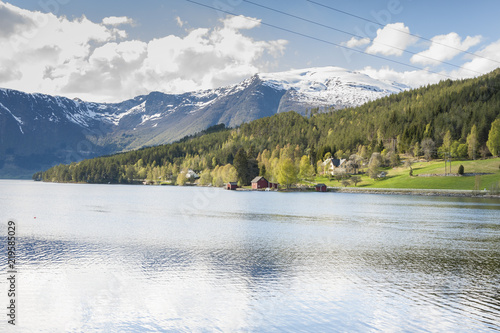 View on  Hornindalsvatnet - Norway. photo