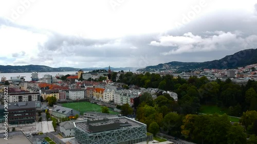 Marineholmen, Puddefjorden and Solheimsviken in Bergen photo