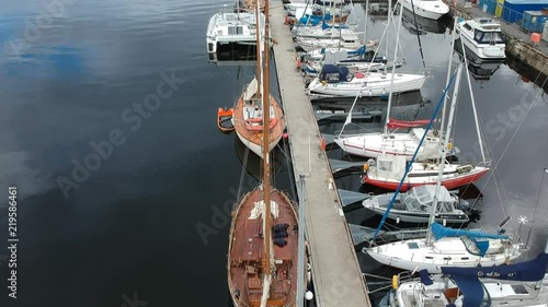 Marineholmen, Puddefjorden and Solheimsviken in Bergen photo