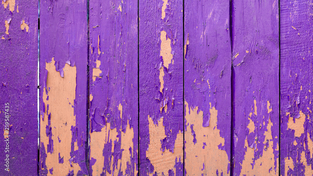 Obraz premium Old color board with cracks