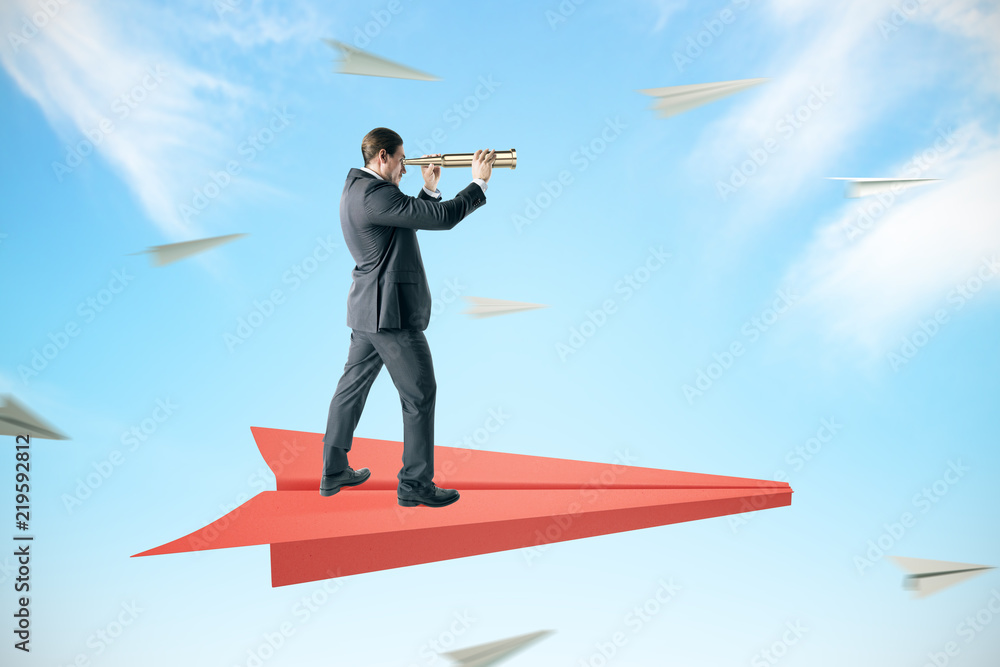 Leadership and research concept Leadership and research concept