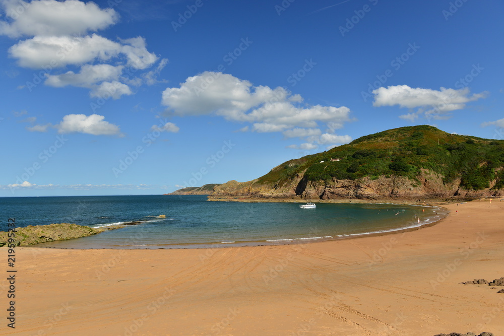 Greve De Lecq, Jersey, U.K.
Summer beach. Greve De Lecq, Jersey, U.K.
Summer beach.