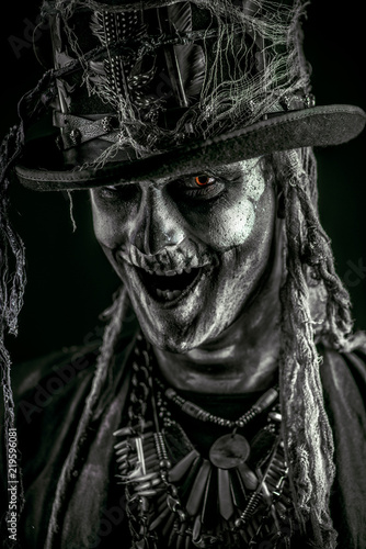laughing man on halloween © Andrey Kiselev