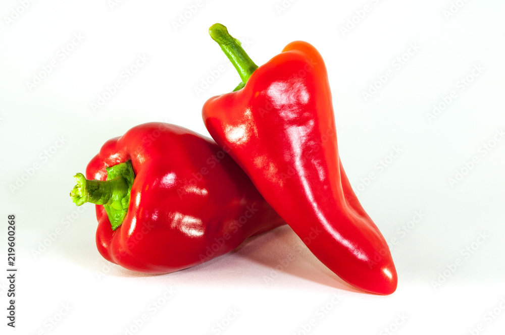 concept of healthy eating, fresh organic red capsicum isolaed on white background, food ingredients: fresh and delicious, sweet red kapia peppers concept of healthy eating, fresh organic red capsicum isolaed on white background, food ingredients: fresh and delicious, sweet red kapia peppers