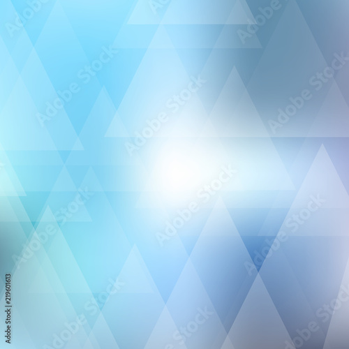 Abstract background with low poly triangular design