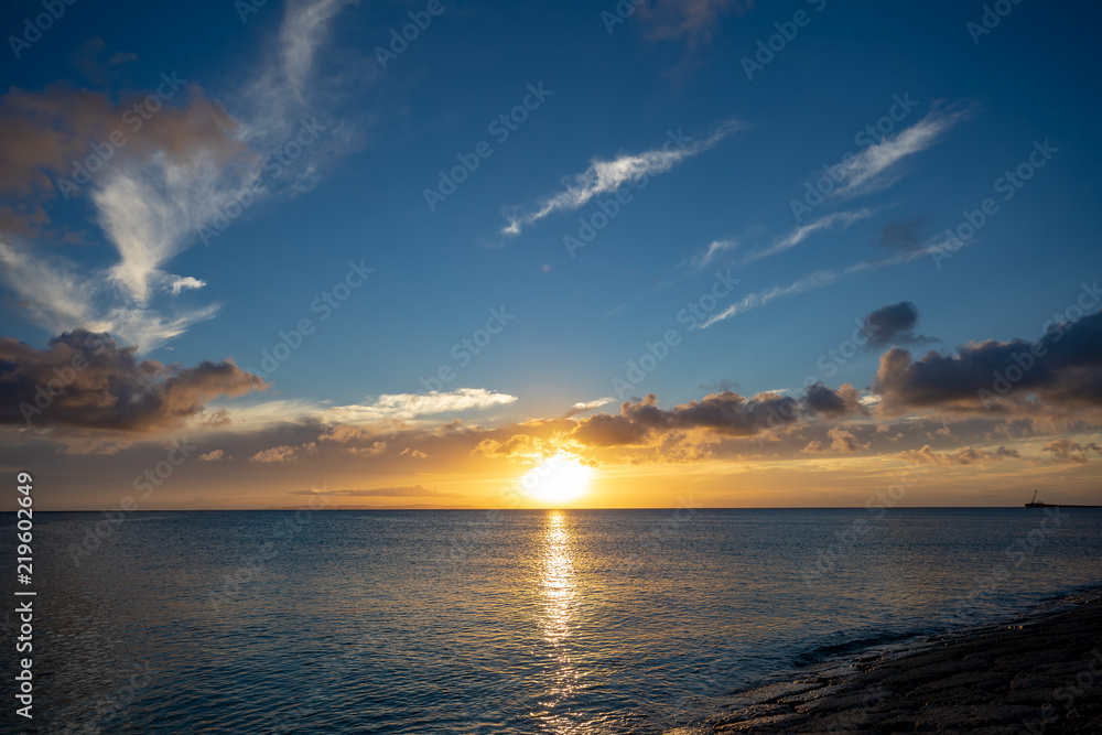 Okinawa Sun Set