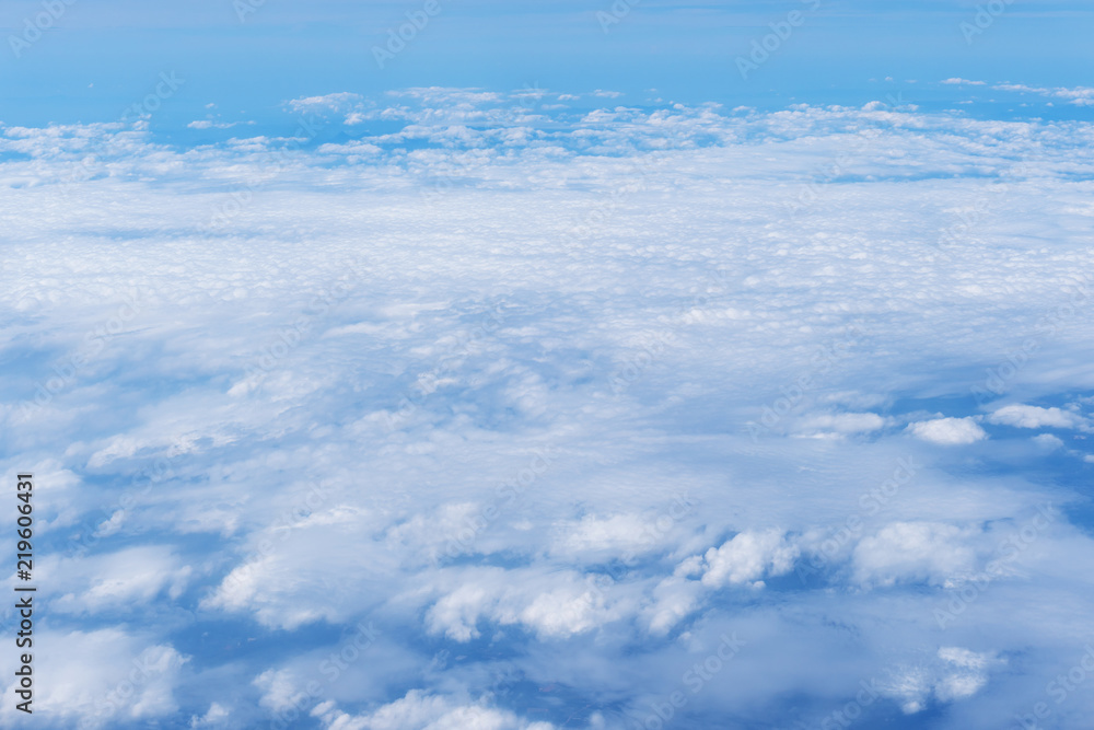 Clear blue sky and clouds aerial view,Nature background Clear blue sky and clouds aerial view,Nature background
