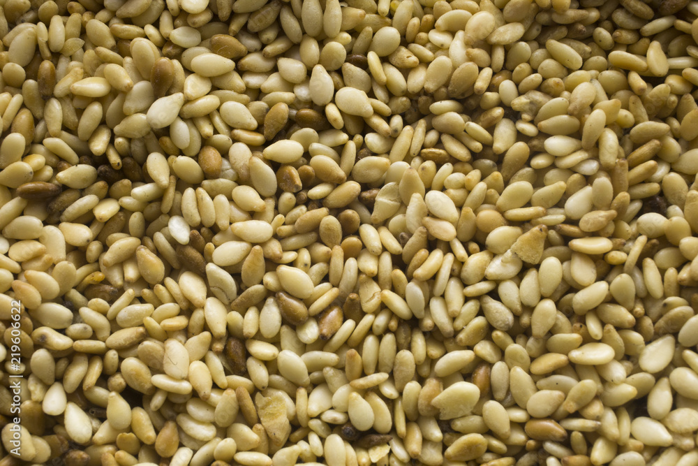 Obraz premium food sesame close up