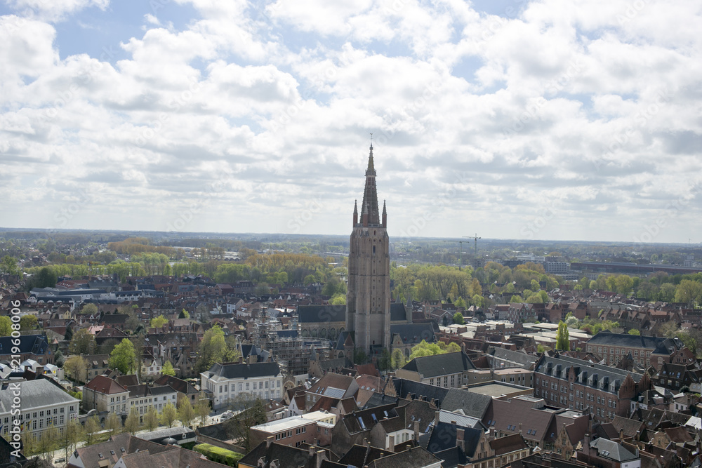 Fototapeta premium bruges landscape