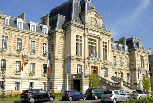 Ville d'Evreux, Hôtel de Ville, département de l'Eure, Normandie, France  Stock Photo | Adobe Stock