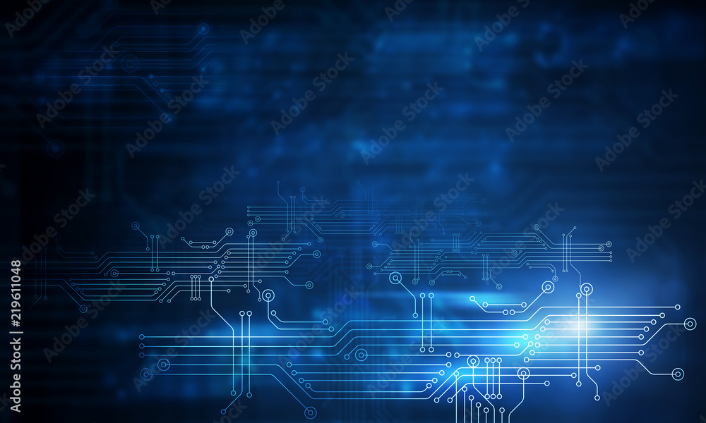 Circuit chip concept background Circuit chip concept background