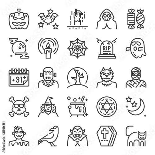 halloween pixel perfect icons