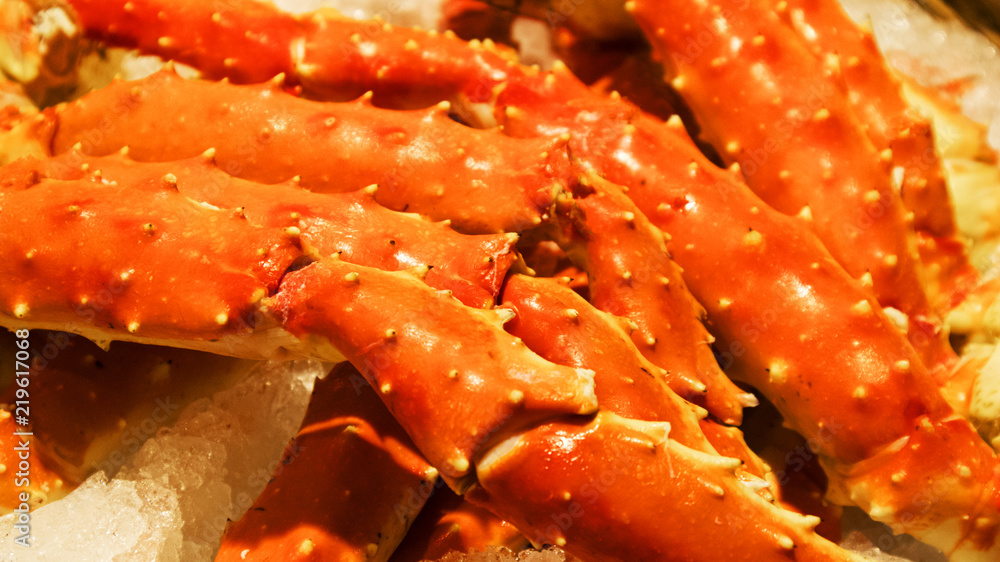 The king crab feet The king crab feet