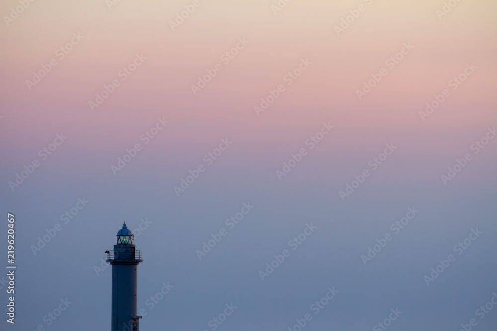 日没の灯台
