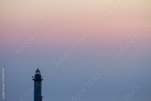 日没の灯台