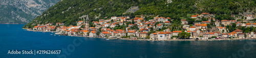 Panoramic views of a village