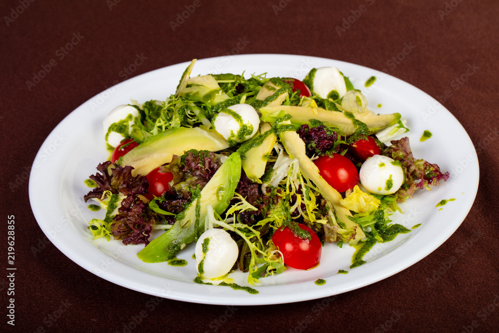 Salad with avocado Salad with avocado
