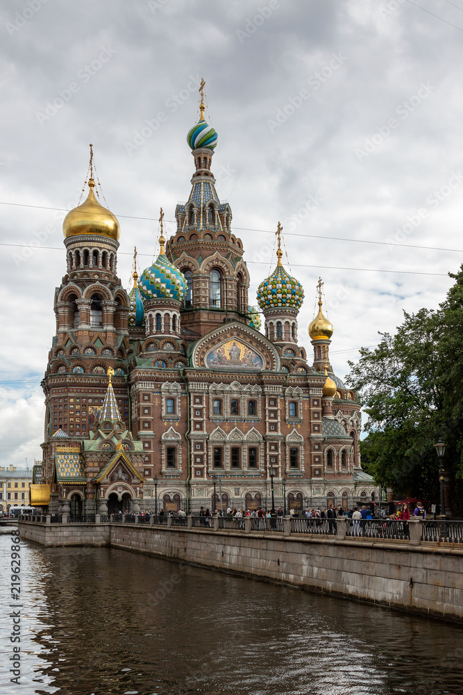 Church of the Savior on Blood in Saint Petersburg.