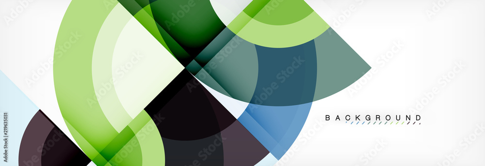 Vector circular geometric abstract background Vector circular geometric abstract background