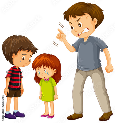 A father complain children